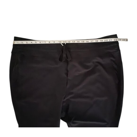 HALARA Patitoff Pet Hair Resistant High Waisted Drawstring Pocket Jogger 4X Blk - Picture 4 of 7